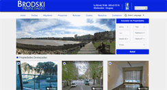 Desktop Screenshot of inmobrodski.com